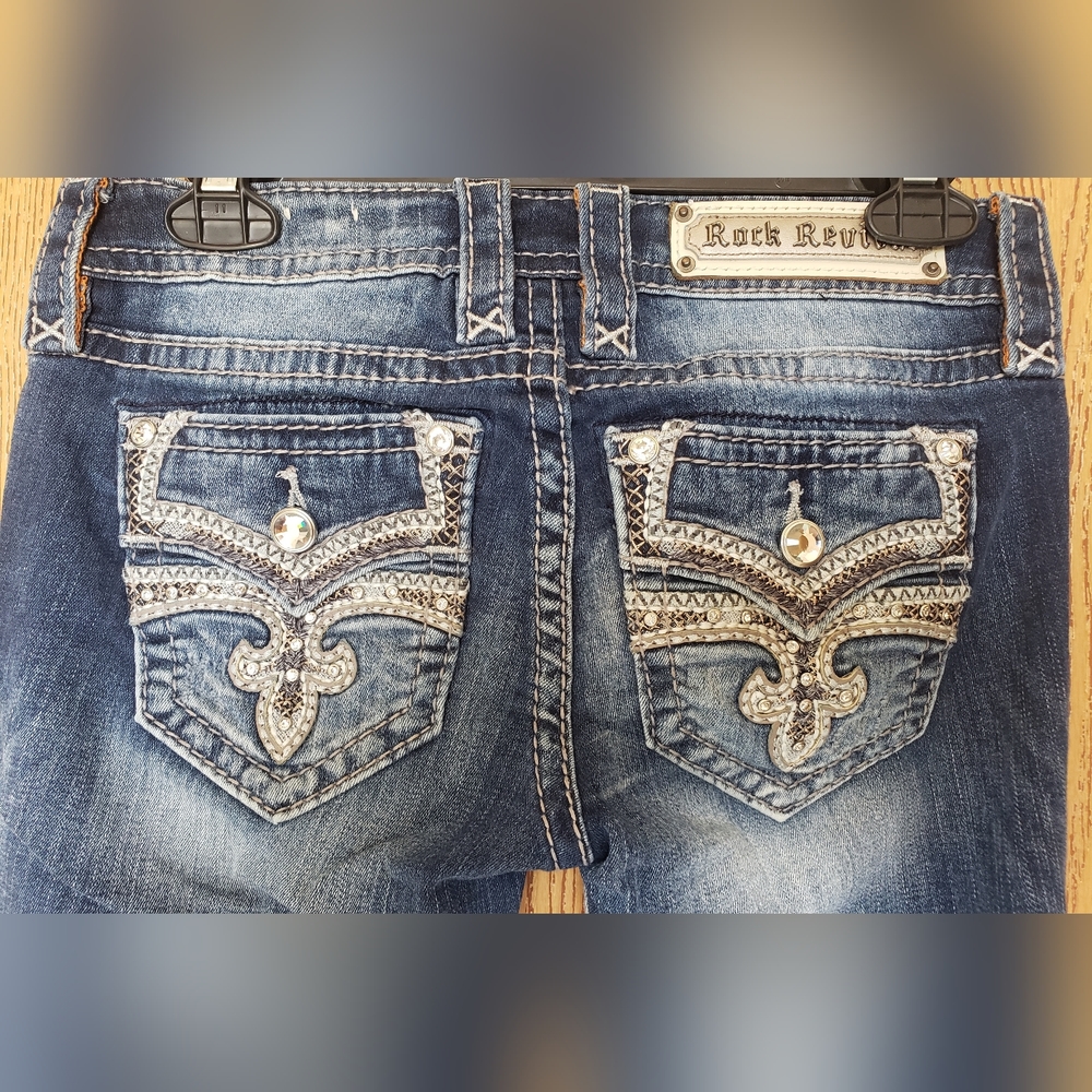 SOLD Rock Revival Bootcut Jeans - 25